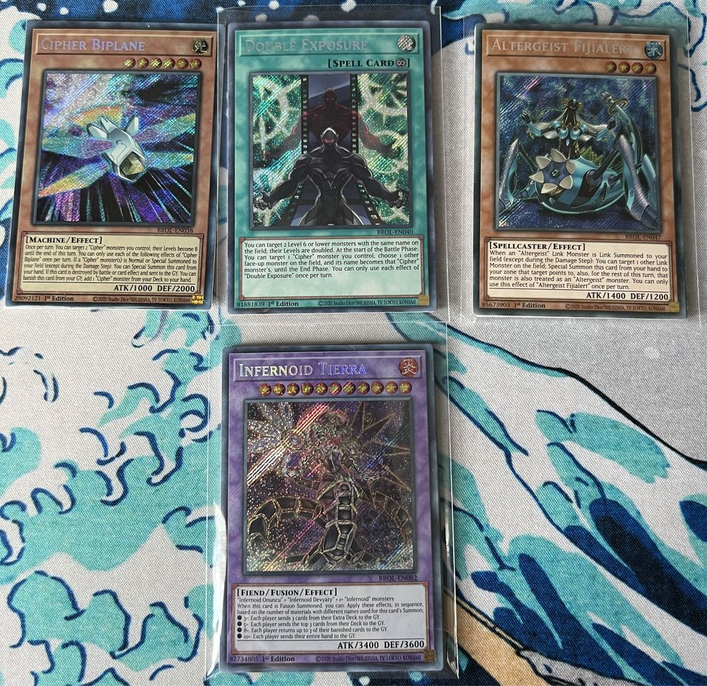 Yu-Gi-Oh! Brothers of Legend Cards.