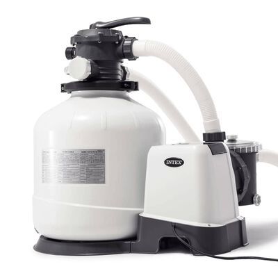 Пясъчна помпа Intex SX3200, 12000 L/h, за басейни над 36 м³, PVC, бяла