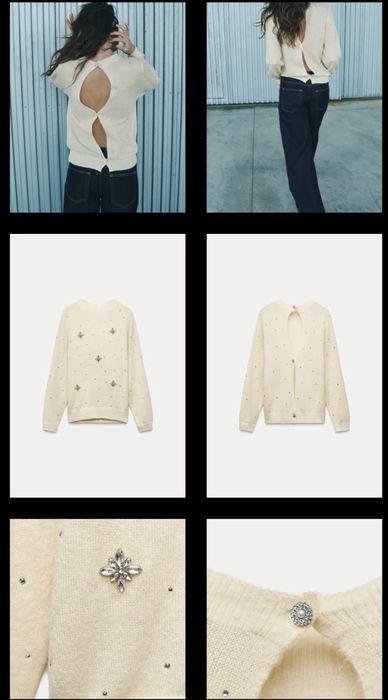 Риза и блуза Zara, размер С