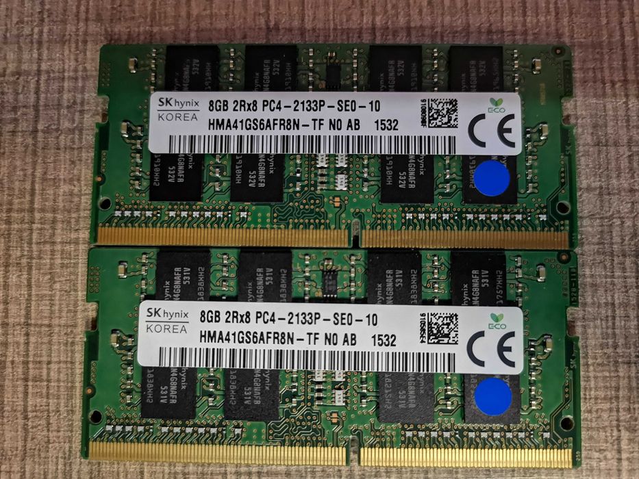 памет RAМ SODIMM Micron Hynix 2x 8Gb (16Gb) DDR4 2133