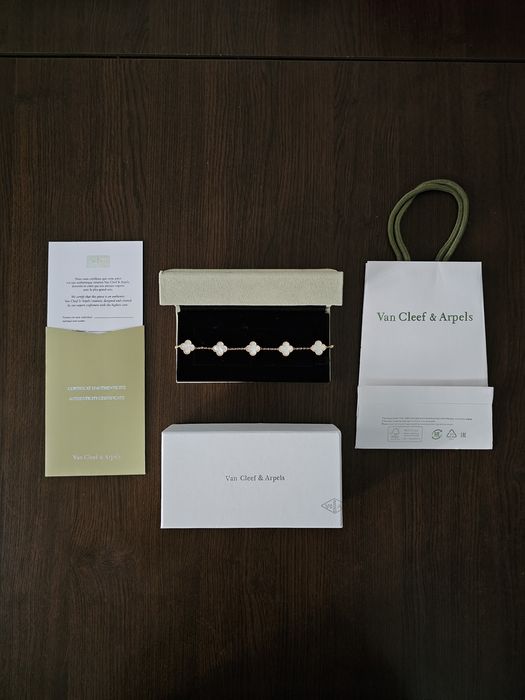 Van Cleef Vintage Alhambra bracelet - Mother of pearl