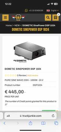 Dometic Sinepower DSP 1024 Инвертор