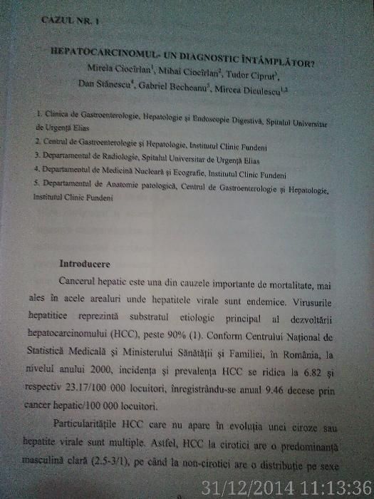 Gastroenterologia in practica medicala ,M. DICULESCU, 2005