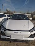 BYD e2 oq rang Toshkentda avtosalonda tayyor