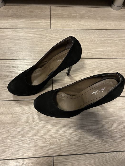 Pantofi piele intoarsa, marime 38