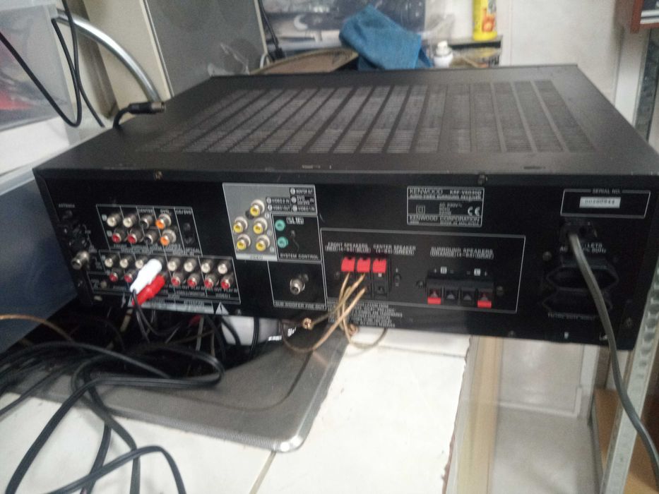 kenwood krf-v5030d(amplificator,radio,amplituner,preamplificator)2*80w