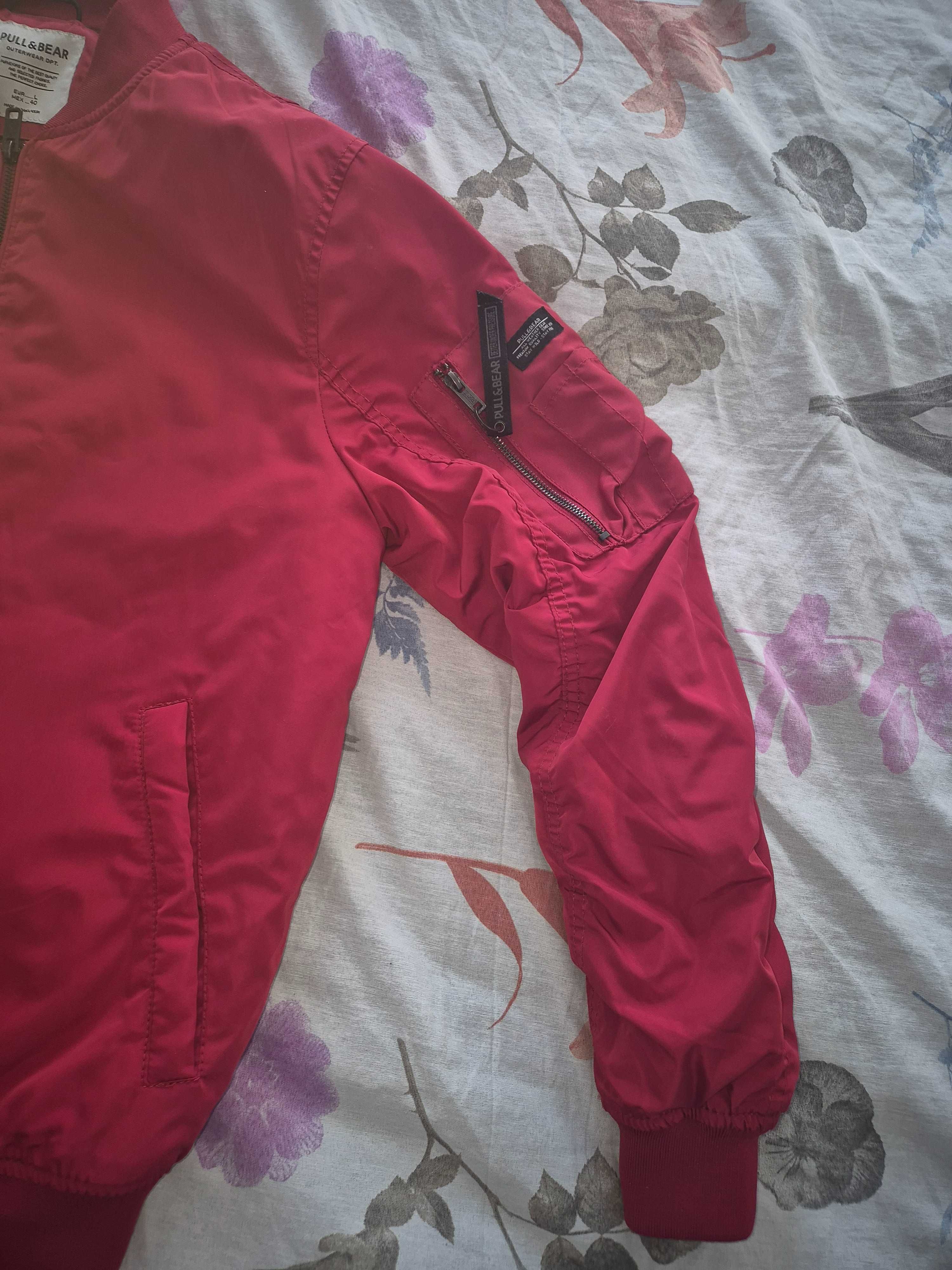 pull and bear бомбър яке