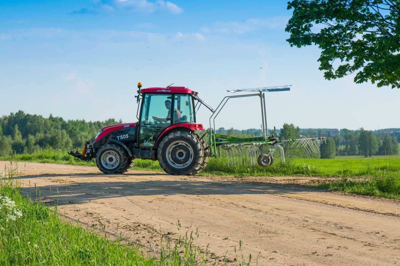 Грабли карусельные SaMASZ z410 захват - 4,1м (Самаш пр-во Польша)