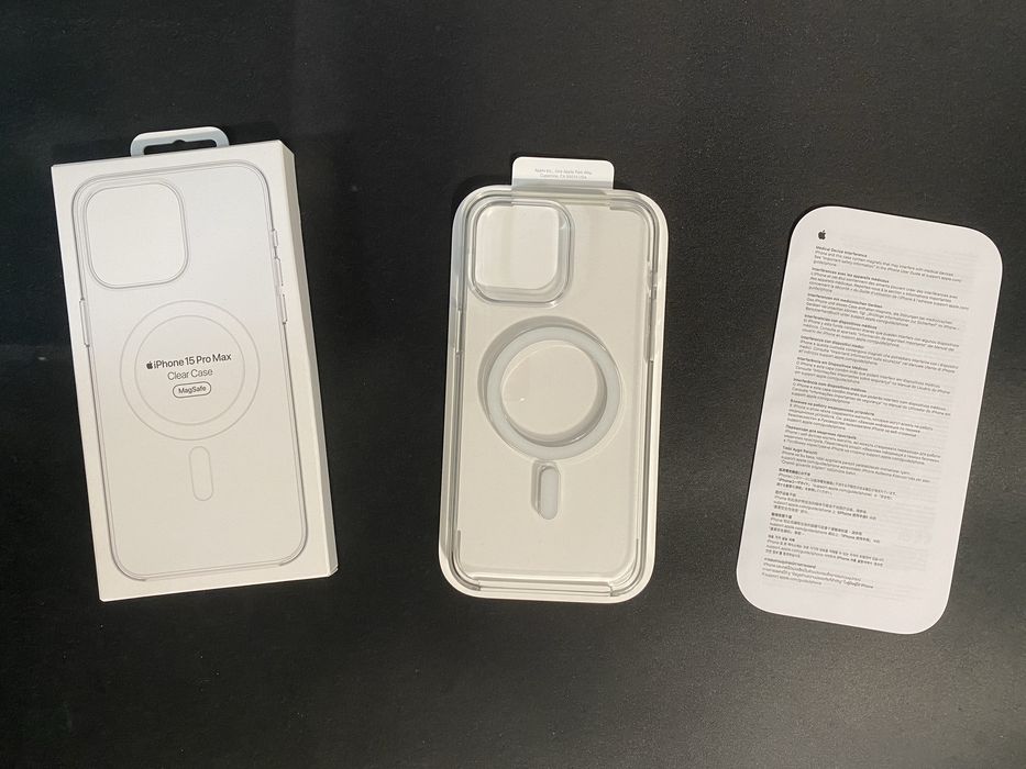 Husa Apple iPhone 15 Pro Max Clear Case