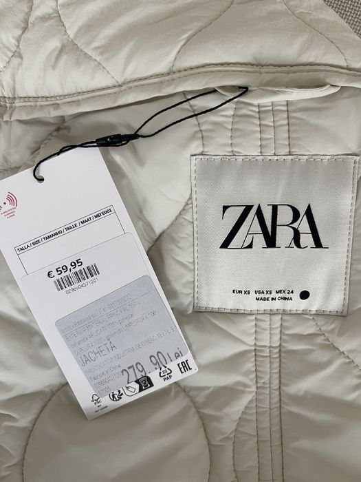 Jacheta NOUA ZARA matlasată hidrofugă