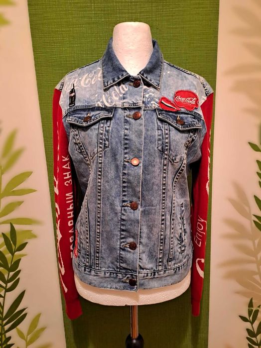 Greacă denim Desigual Coca-Cola marimea 38-M