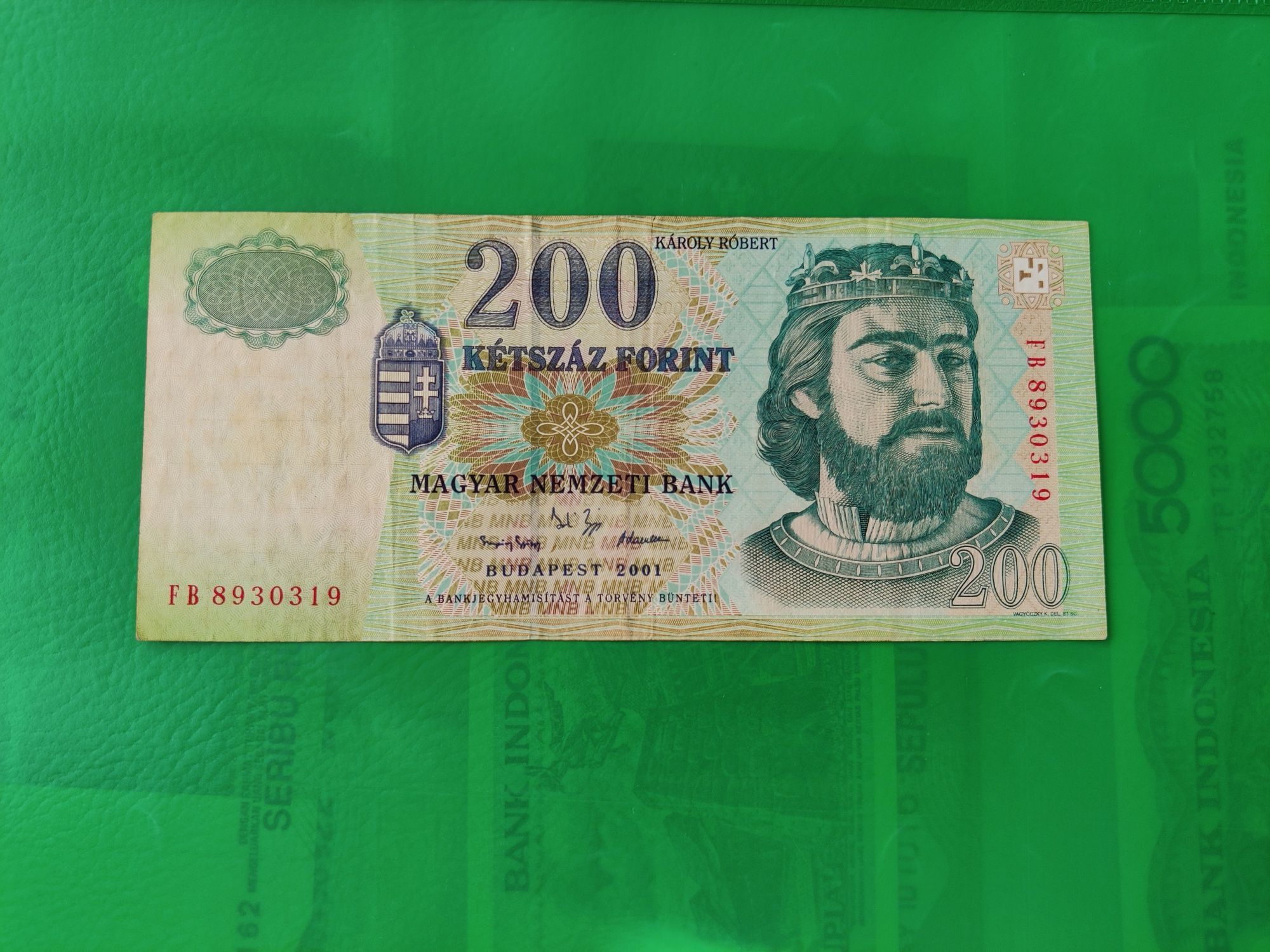 Bancnota 200 forinți