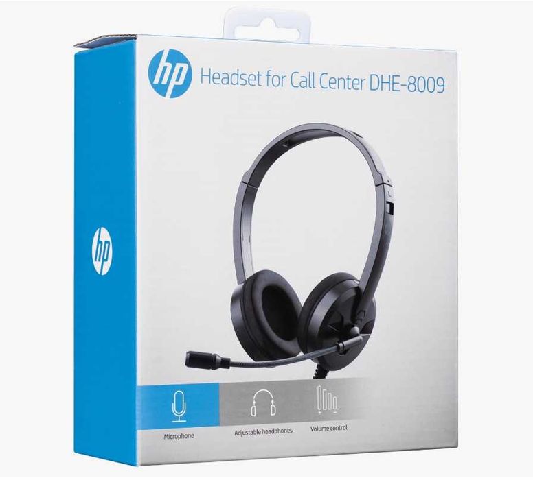 Наушники гарнитура HP 8009 с микрофоном mini Jack 3.5 доставка