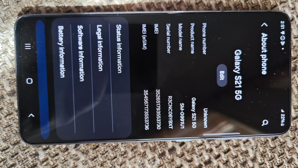 Samsung Galaxy S21 Snapdragon