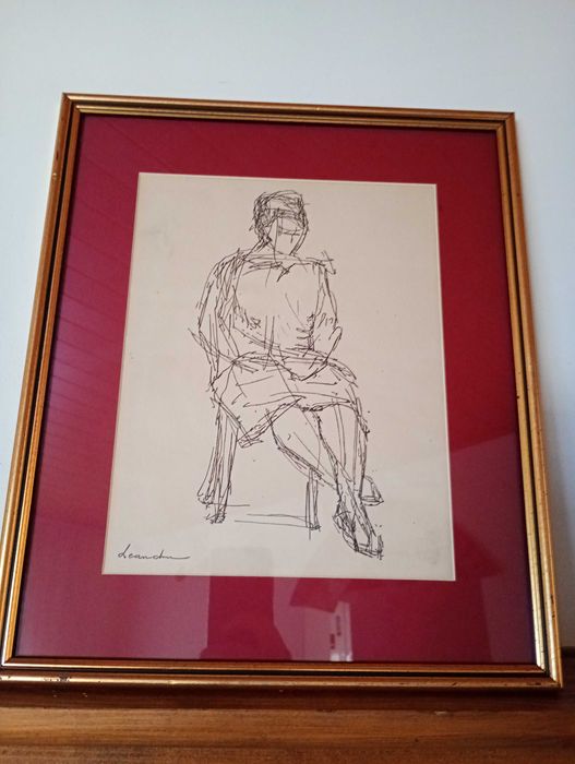 Grafică Alexandru Leandru Popovici, pictor foarte bine cotat
