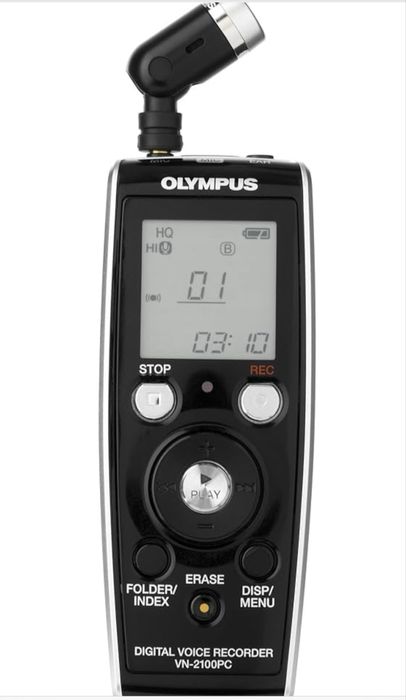 Професионален диктофон Olympus , 35ч. запис.