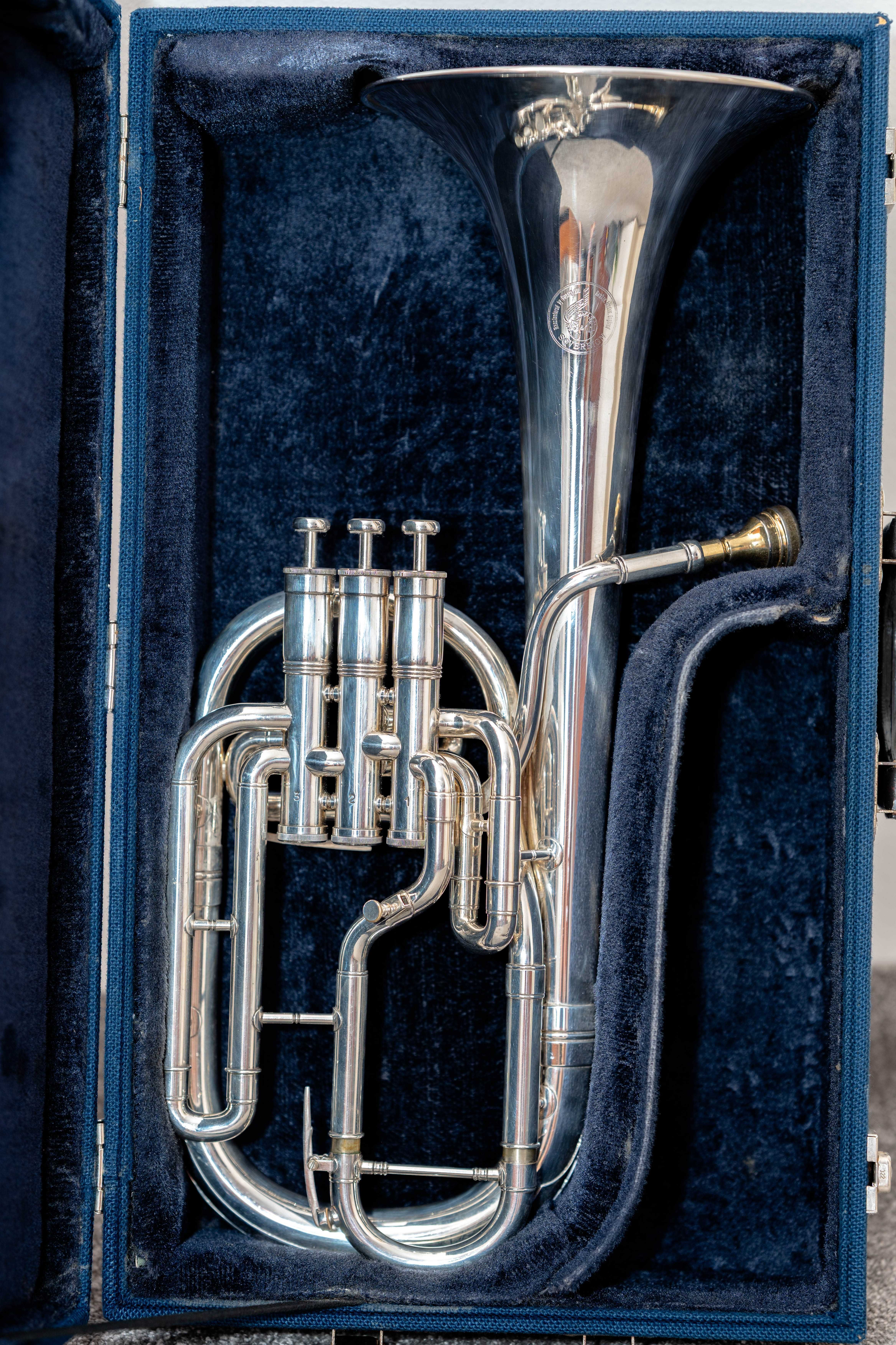 Tenor horn/ Alt horn (Boosey and Hawkes Sovereign Round Stamp)