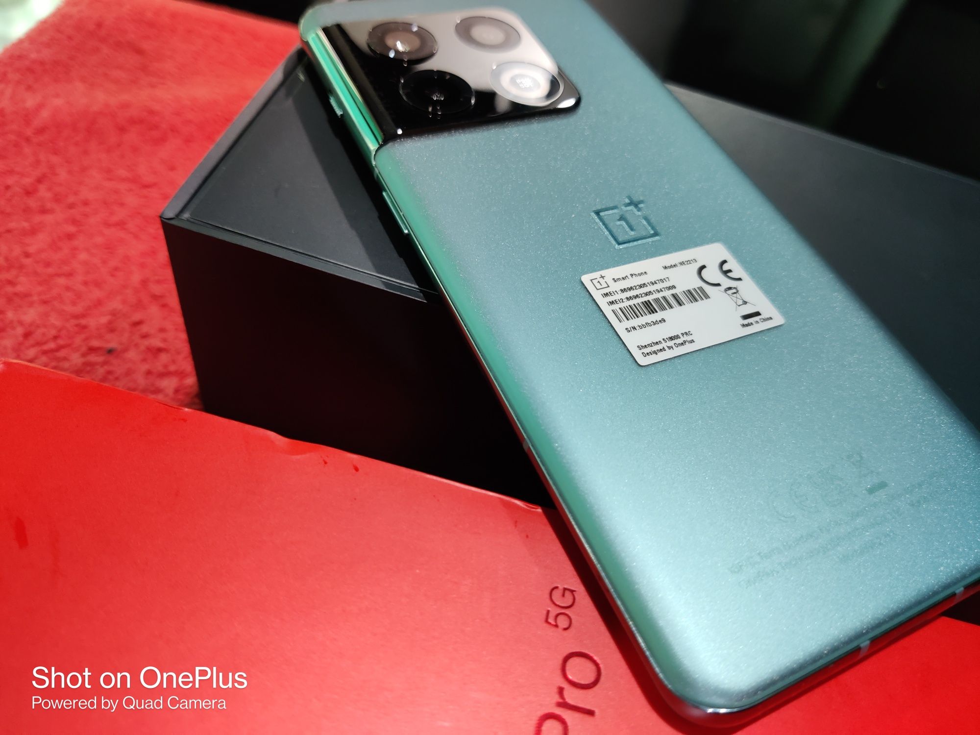 OnePlus 10 PRO 256GB 12+12RAM+Hasselblad 24м.гаранция отключен 5G