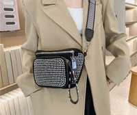 Крутая женская сумка со стразами,стильно и удобно