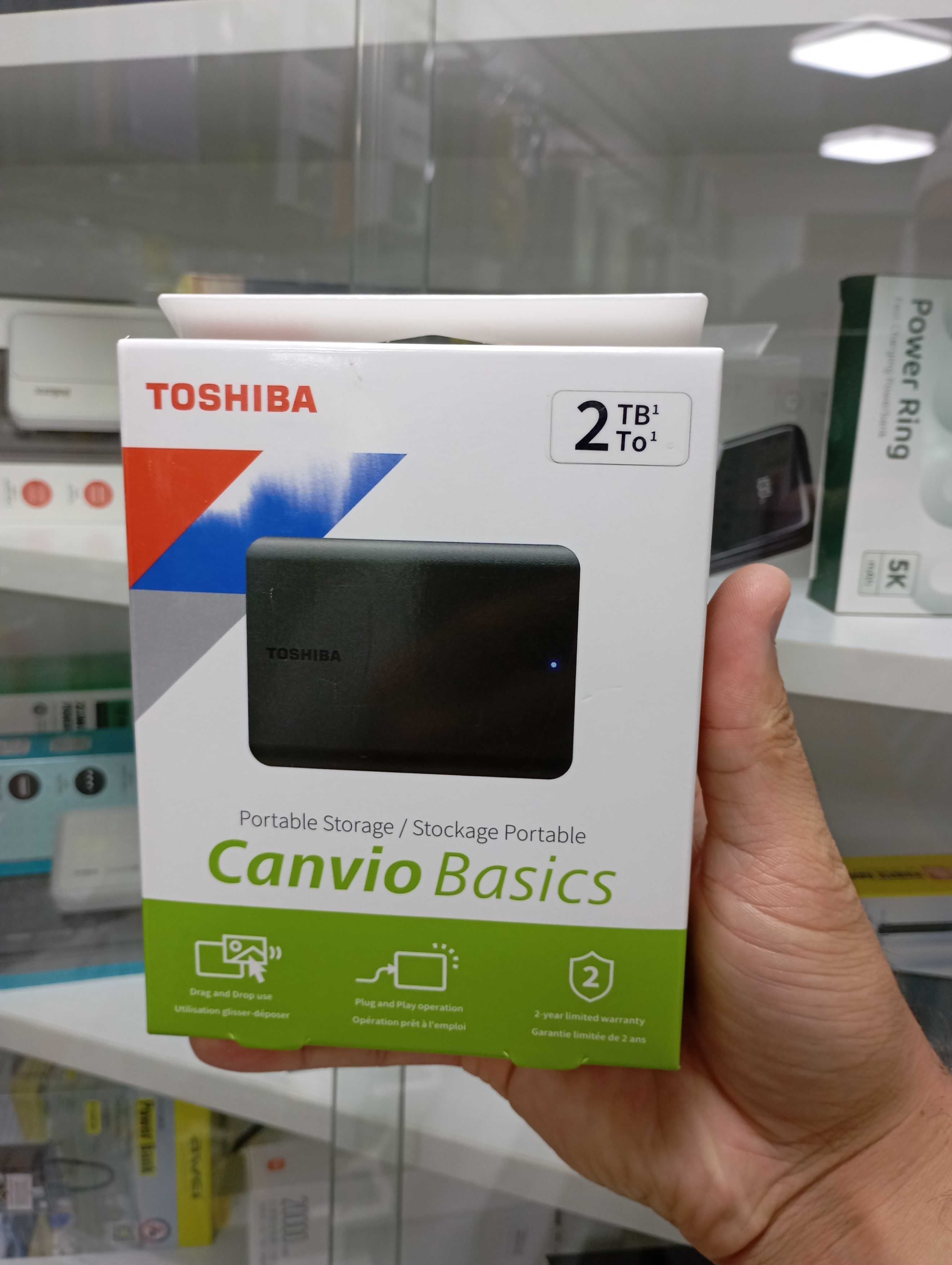 Новый внешний жёсткий диск Хард Transcend 1/2/4TB гарантия + доставка.