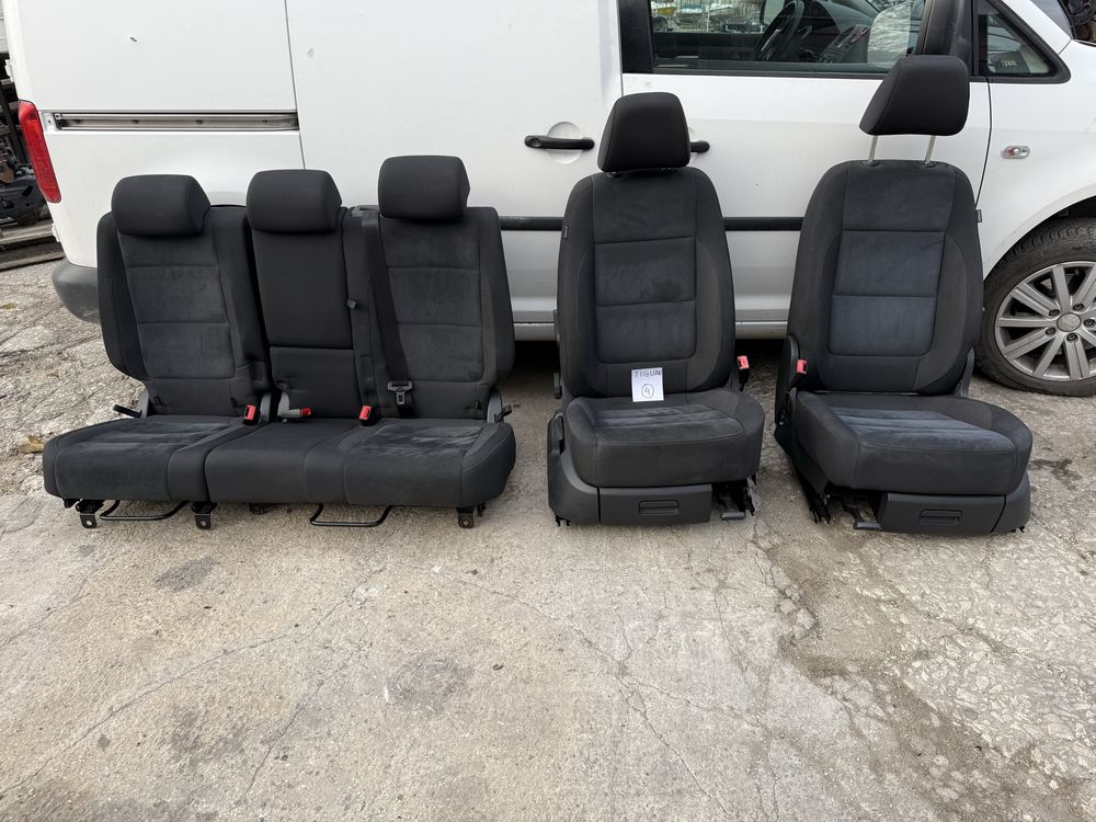 Плюшен обикновен салон за Vw Tiguan 2014+ facelift отличен ном 4
