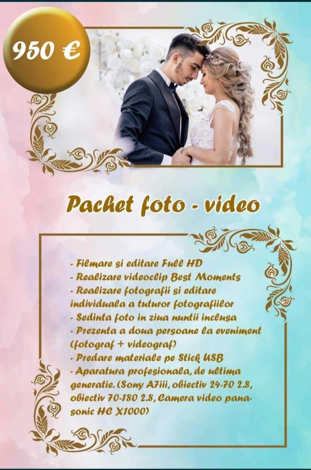 Fotograf Cameraman video nunta nunti botez album foto