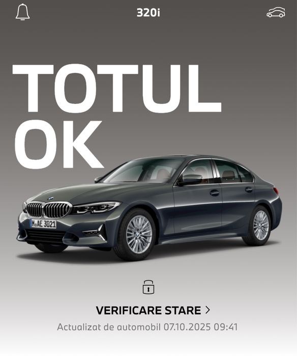 Jante originale BMW seria 3 G20/21 cu anvelope Pirelli