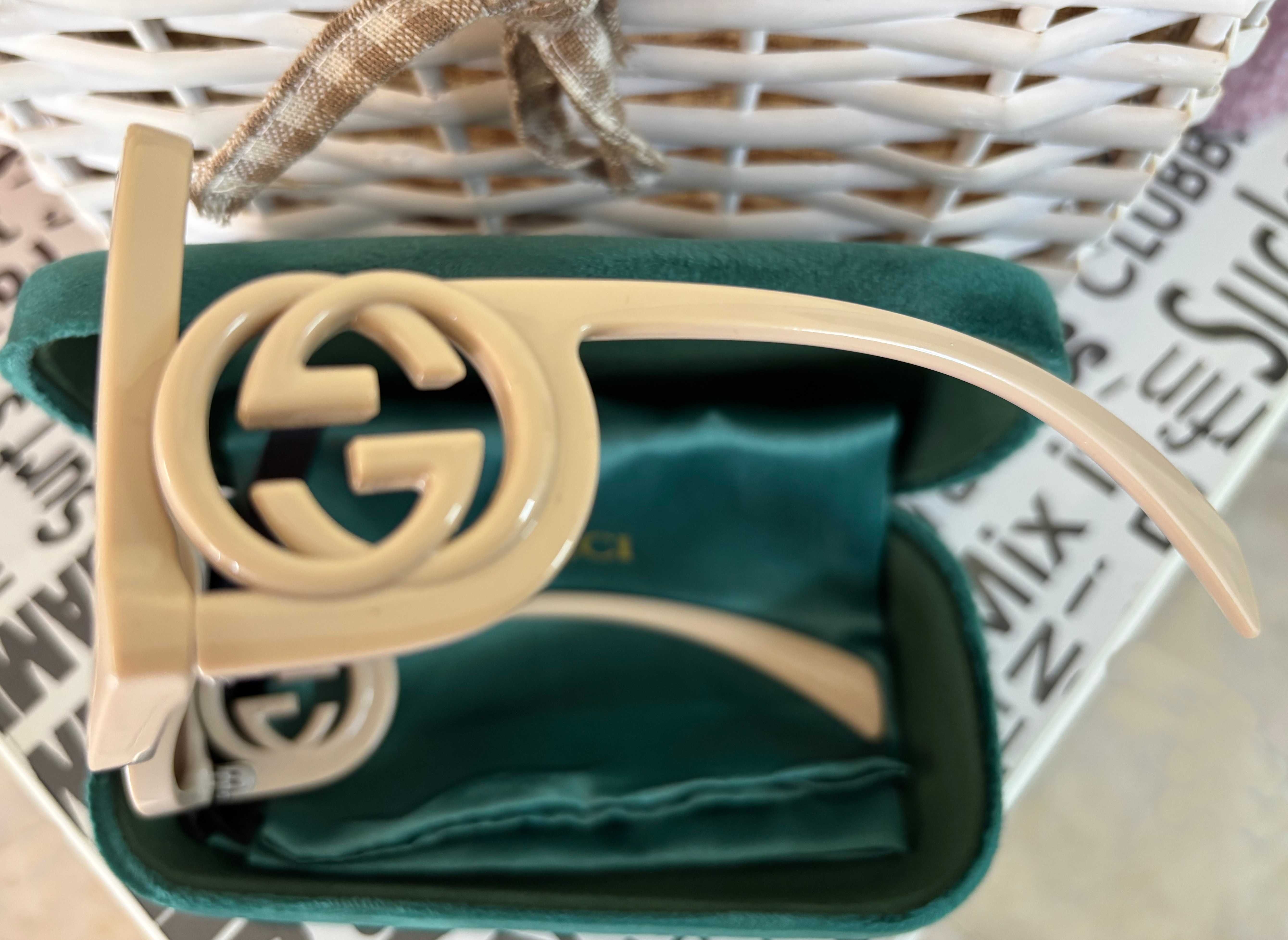 Gucci дамски слънчеви очила с големи квадратни форми