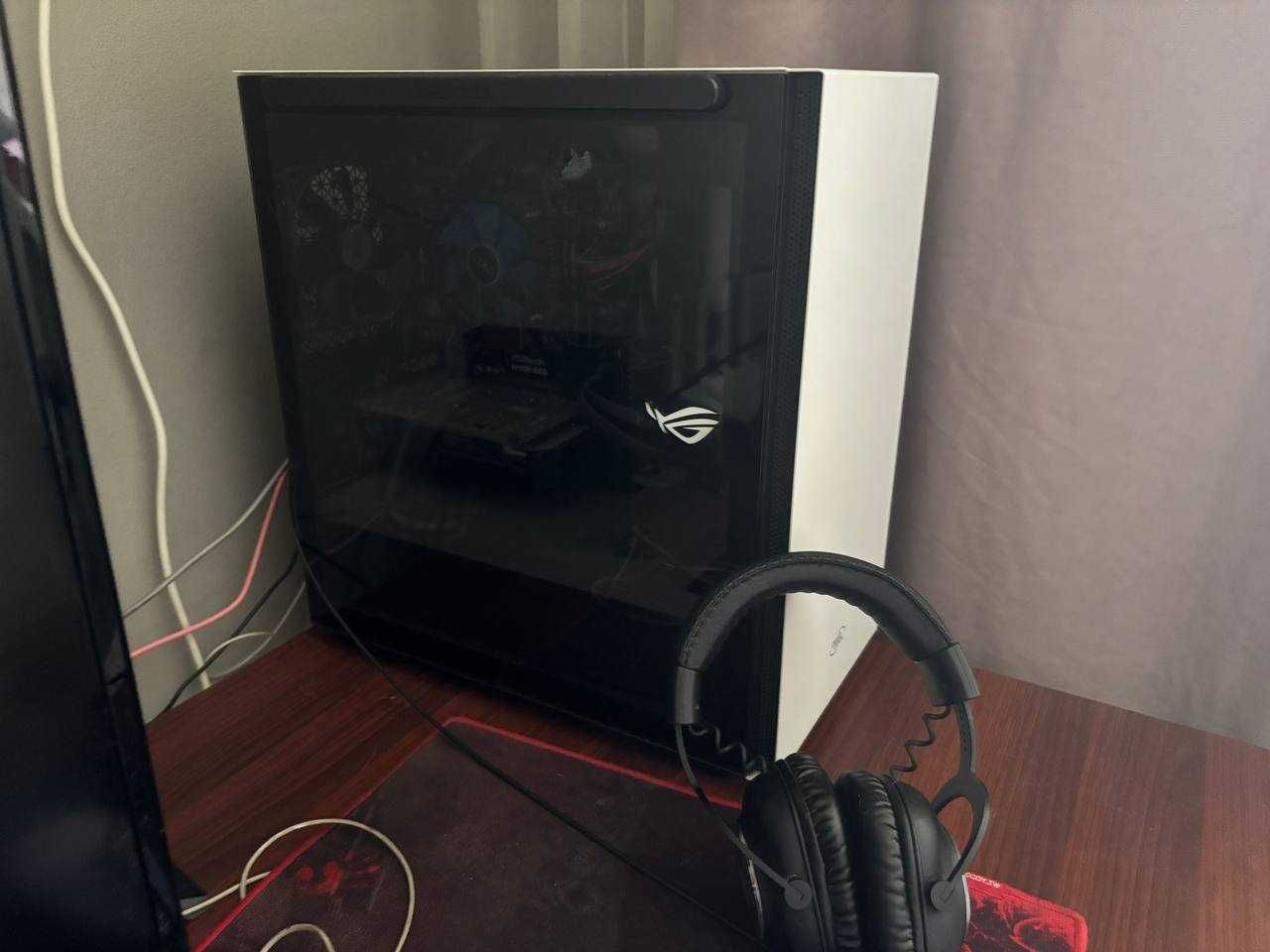 Компьютер Intel Core i5-6500/ GTX 1050 Ti + монитор и наушники