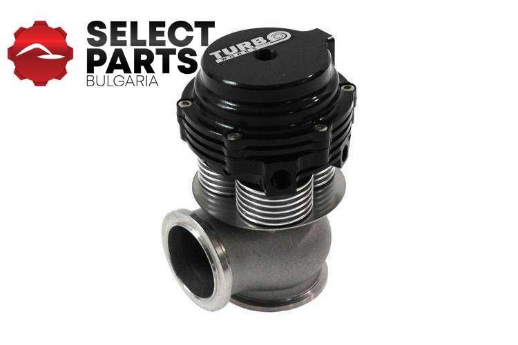 TurboWorks външен WasteGate 38mm водно охлаждане 2.5 Bar V-Band черен
