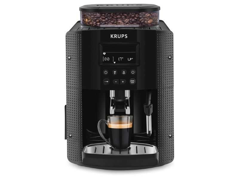 Кафеавтомат с LCD Дисплей и Кафемелачка Krups Essential YY8135FD