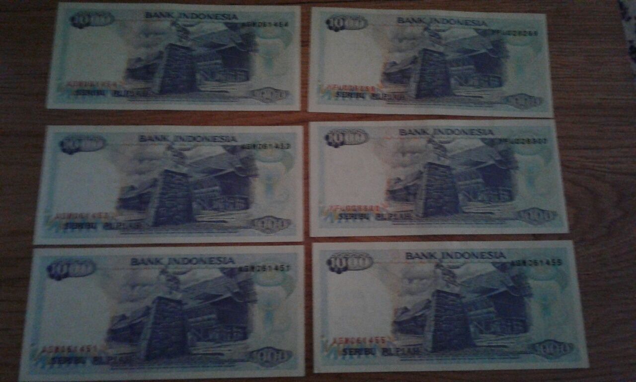 1000 Seribu Rupiah Indonezia 1992