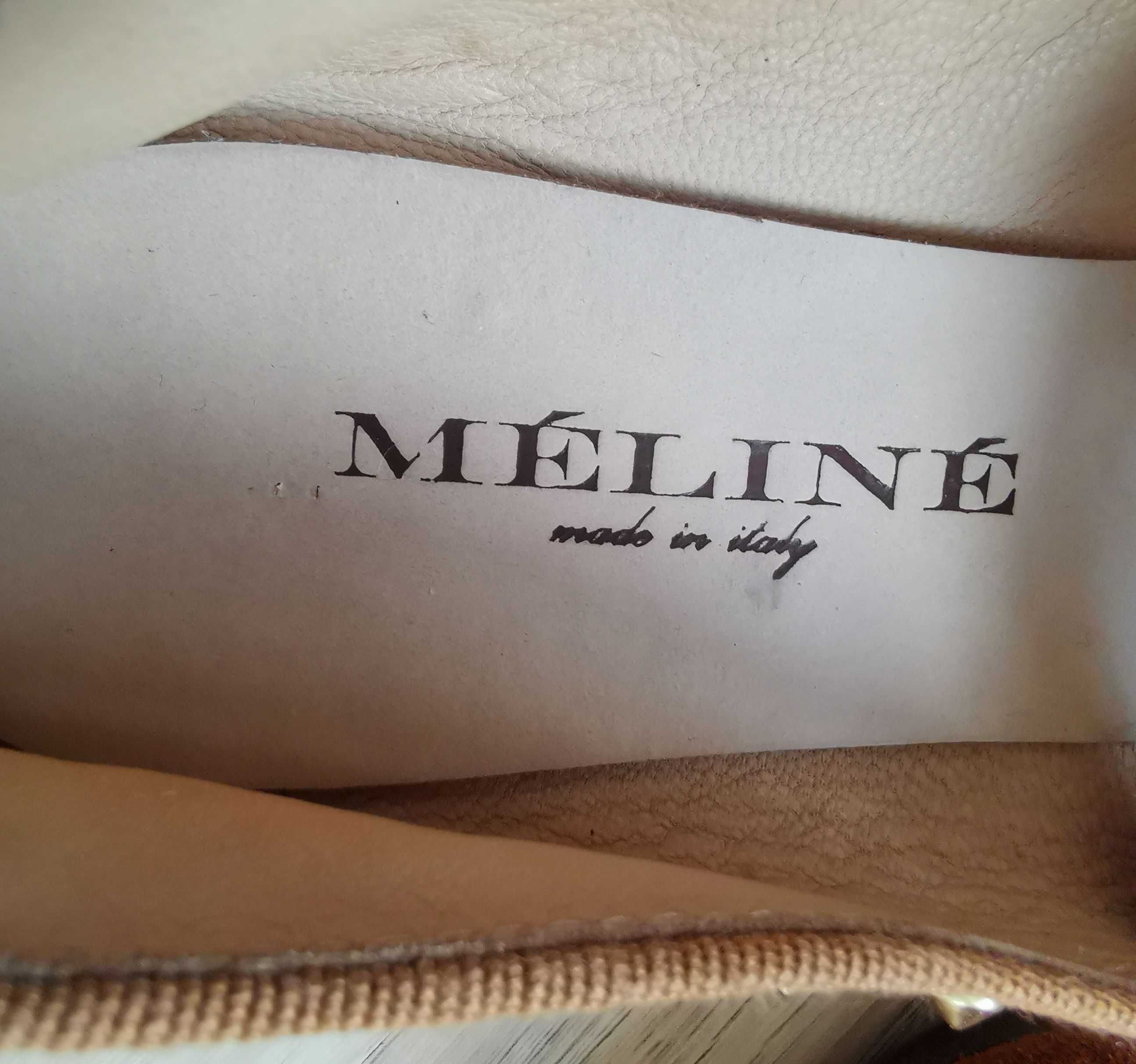 Дамски кожени мокасини Meline - 38