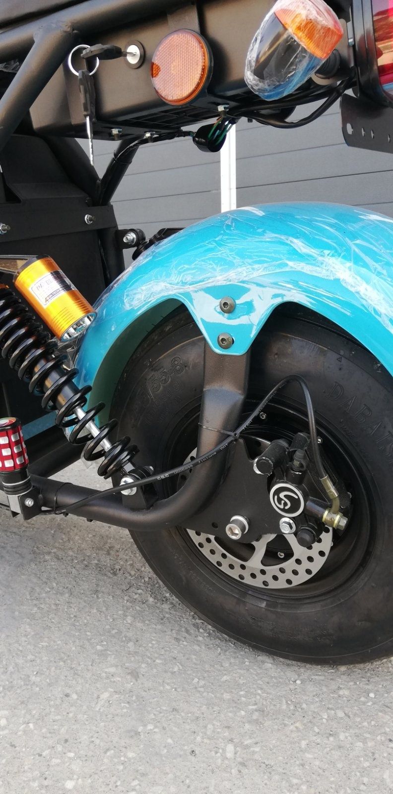Електрически скутер Harley чопър модел 2023 година 1500W 60V/13Ah нов
