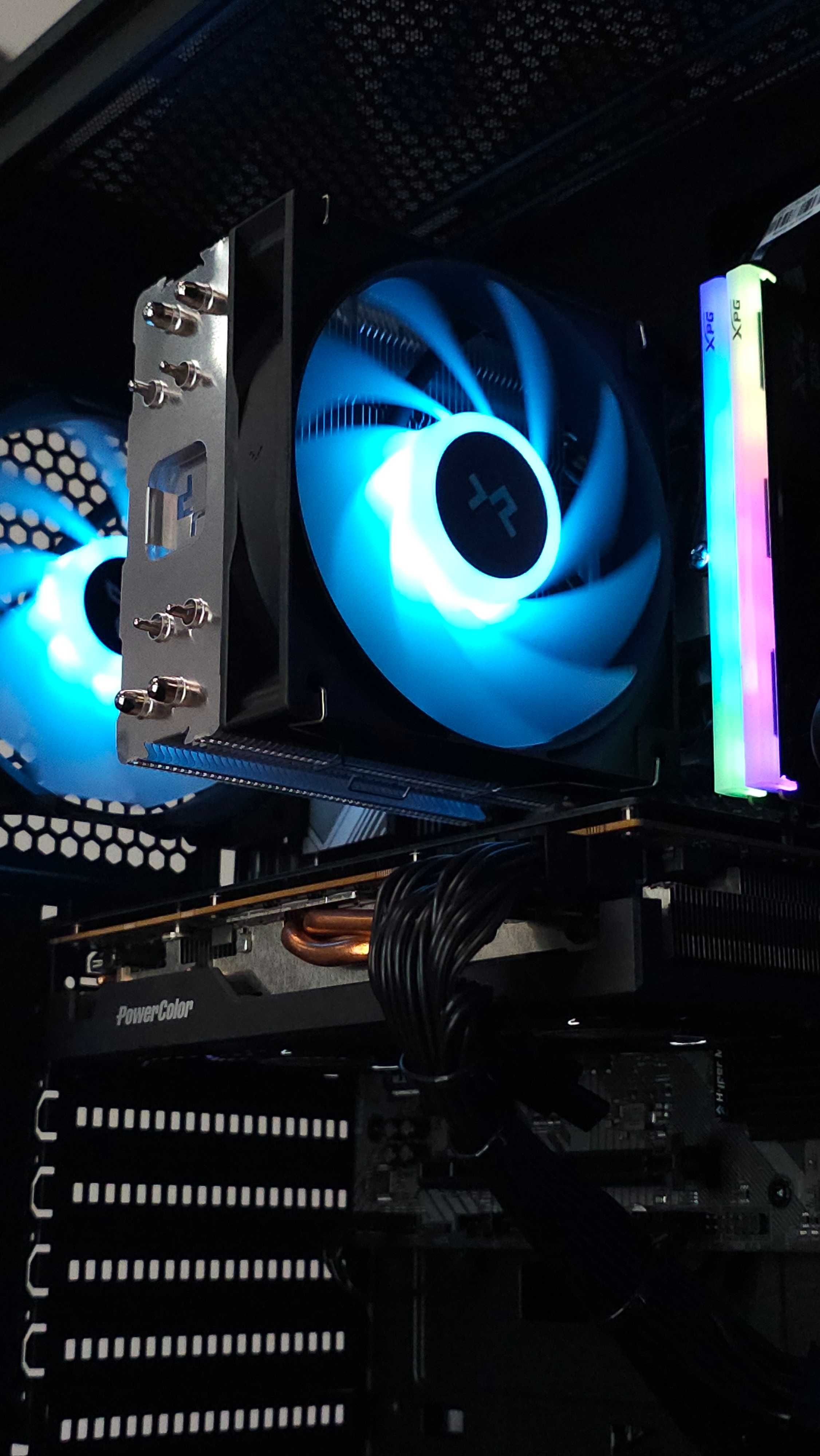 Гаранция! RX6700XT 12GB, Ryzen 7 5700X3D, 16 GB RAM Геймърски компютър