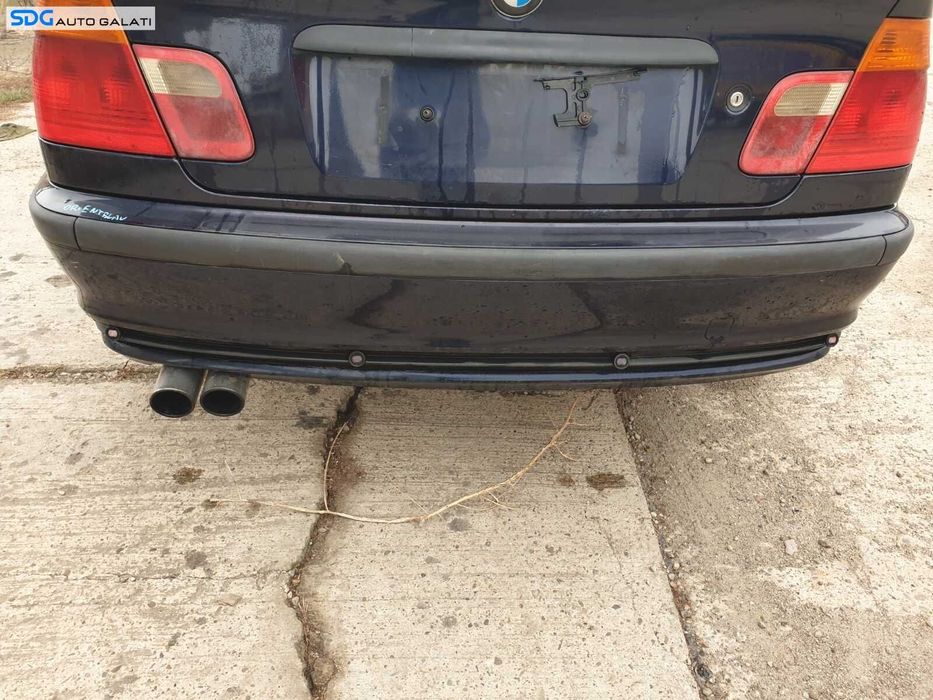 Bara Spoiler Spate BMW Seria 3 E46 Non Facelift 1997 - 2001 Culoare 317/5 Orientblau Metallic [C2353] [RAFT]