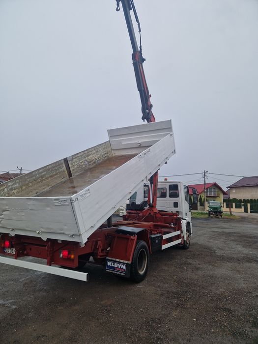 Iveco eurocargo cu macara!