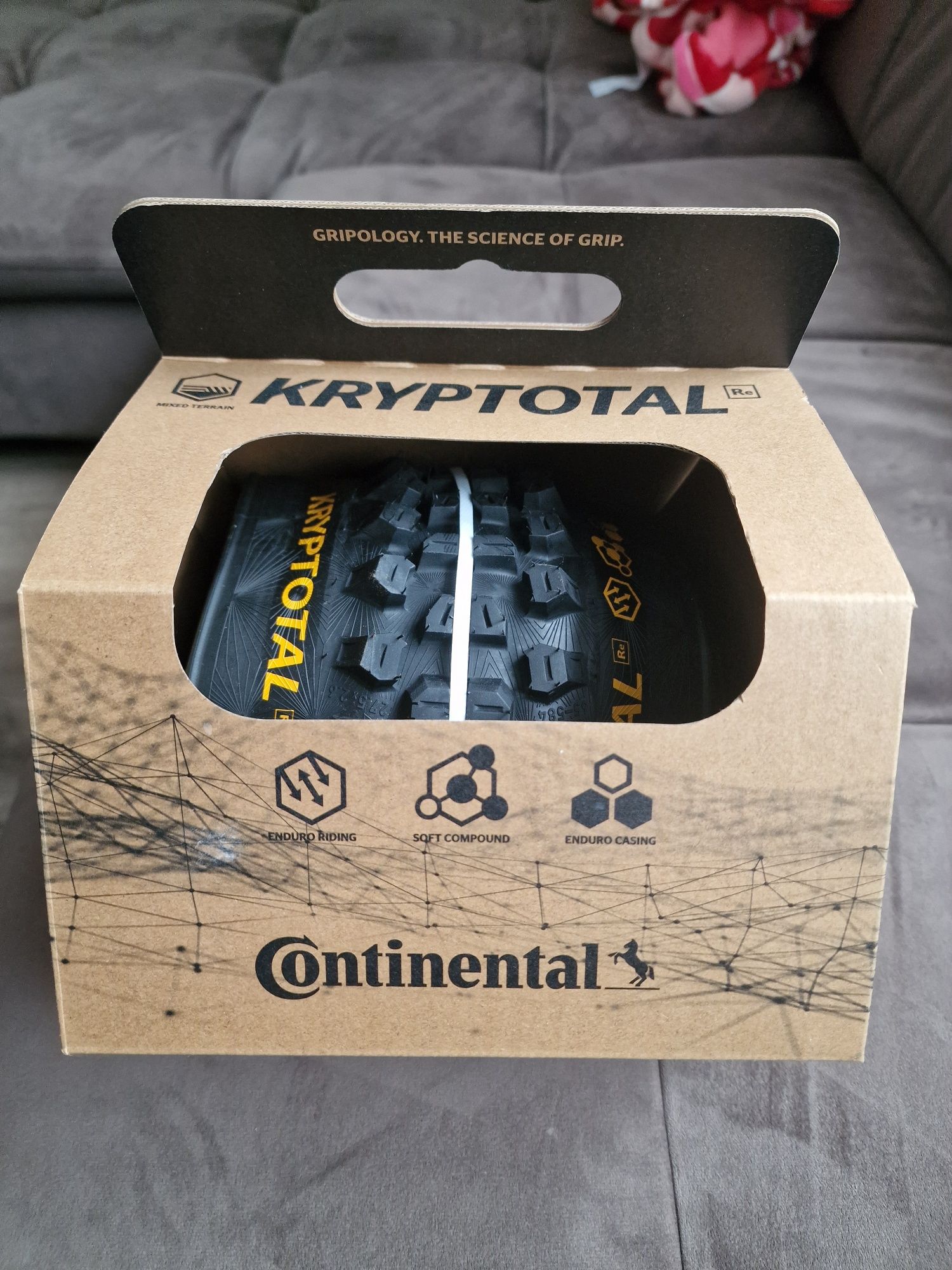 Anvelopa Cauciuc bicicleta mtb continental kryptotal