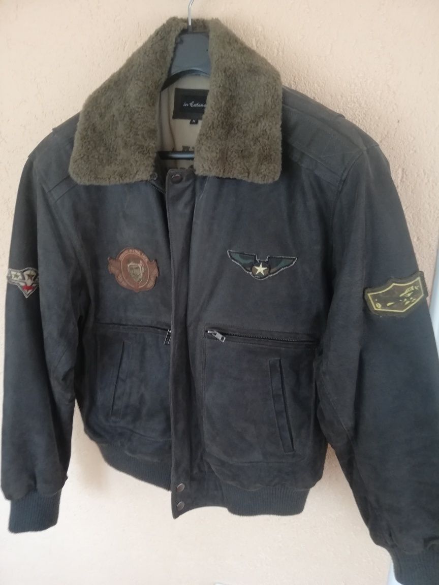Geaca piele bărbati Extenso Aviator M