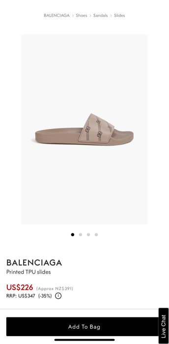 Papuci Balenciaga