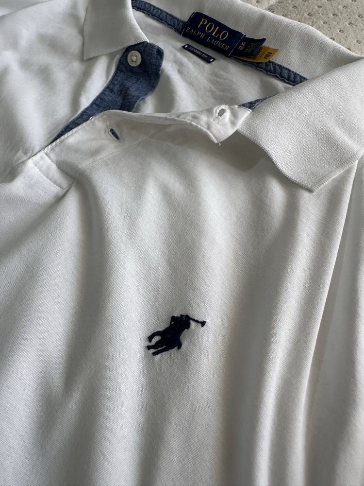 Polo Ralph Lauren White Polo Shirt