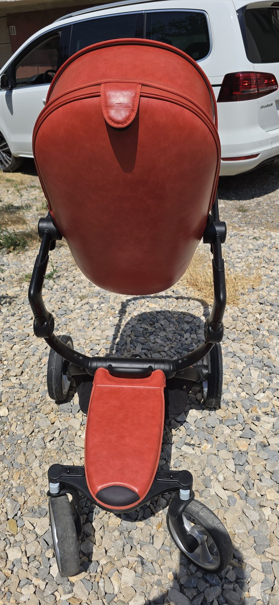Бебешка количка 2в1 Mima Xari sicilian red