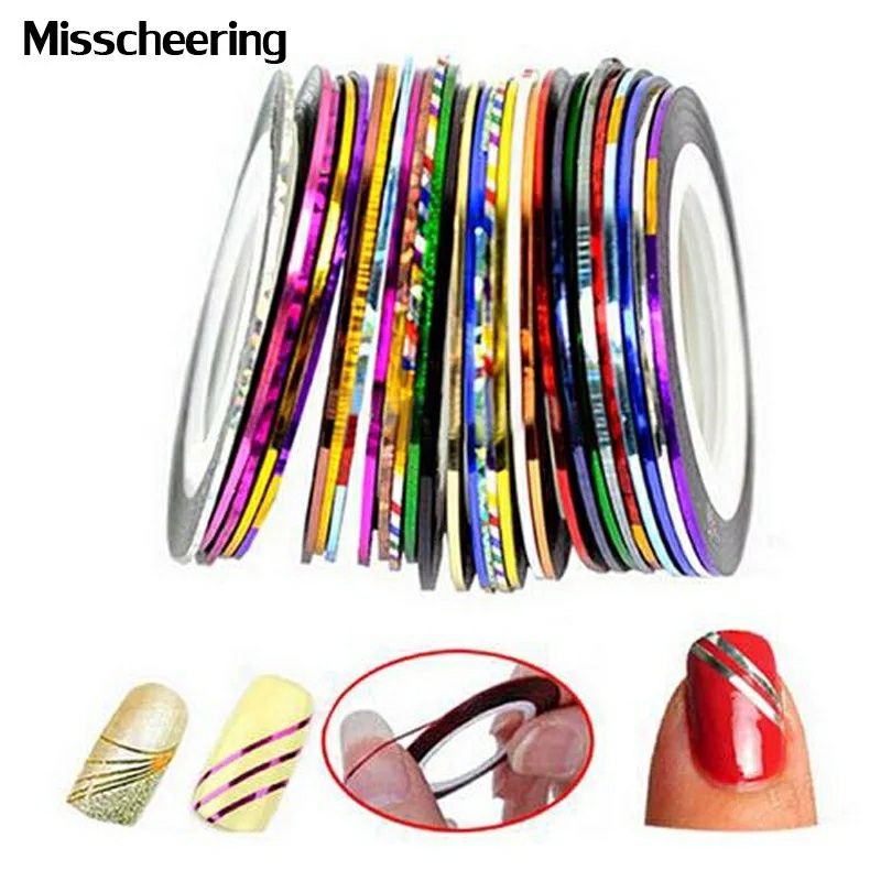 Accesorii unghii diverse culori