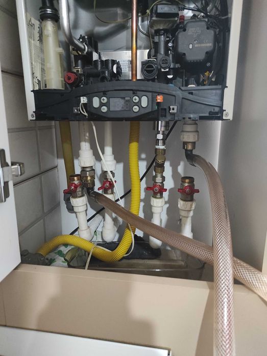 Curatare chimica centrala, service aer conditionat