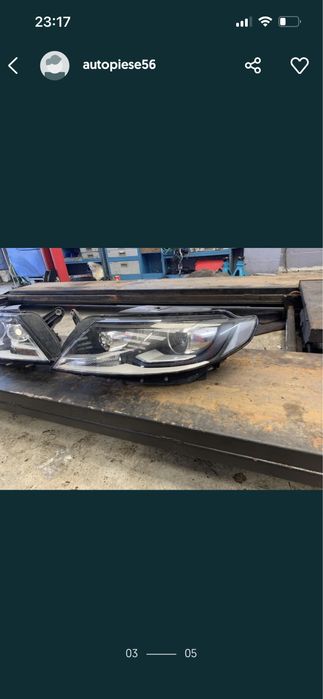 Far faruri stanga dreapta xenon volkswagen passat cc 2014 dezmembrari