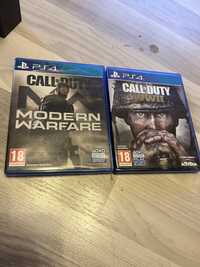 Call of duty Modern Warfare WW2 World war 2 PS 4 playstation