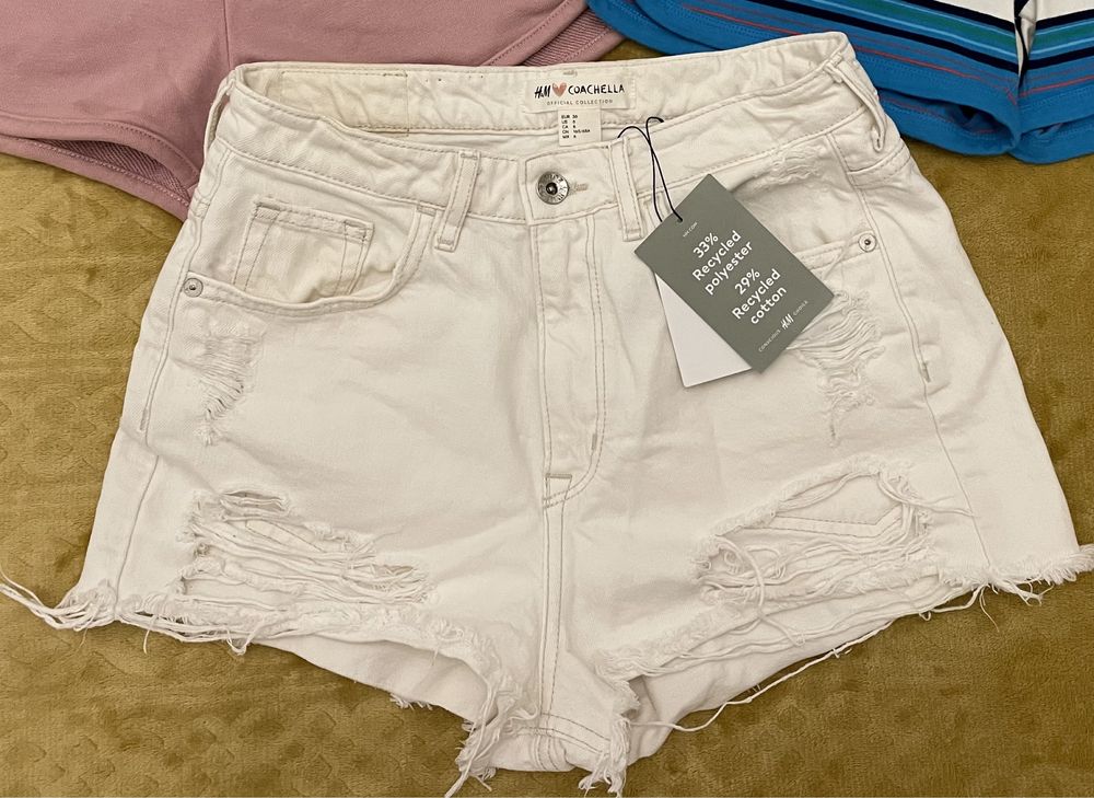 Lot pantaloni scurti Bershka, H&M (3 buc.- 99 lei)