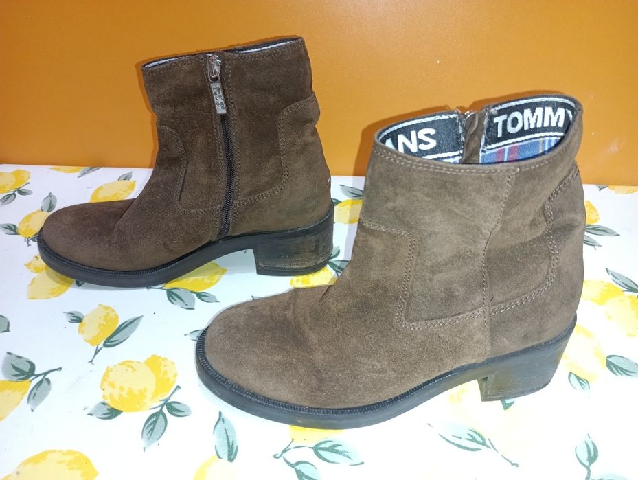 Tommy Jeans боти N 38 кожени - 35 лв
