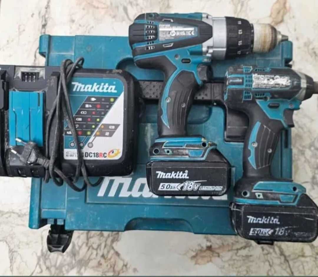 Makita DDF 458+ DTD152 винтоверт+импакт