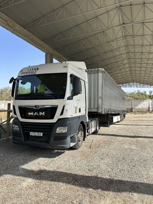 MAN TGX 500, Прицеп: KRONE
